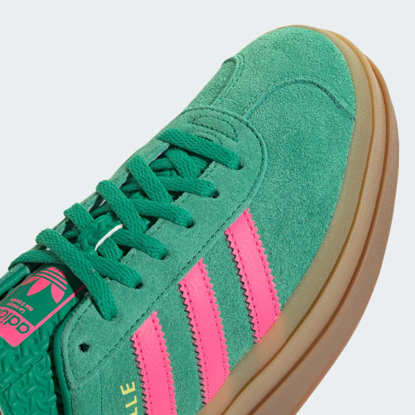 adidas Gazelle Bold Shoes - Green | Free Shipping with adidas Gazelle Bold Shoes - Green | Free Shipping with