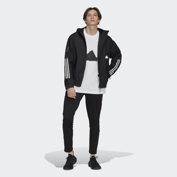 Svart 3-Stripes Storm Jacket VD041