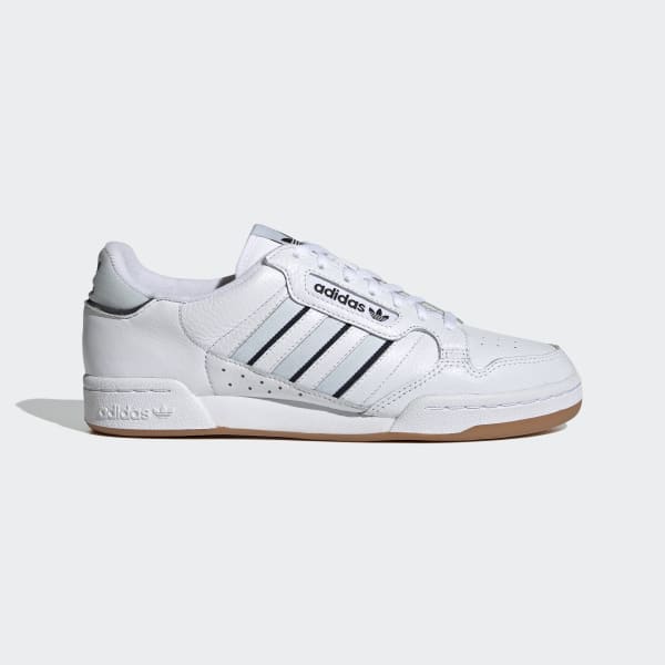 adidas Continental 80 Stripes Shoes White adidas Thailand