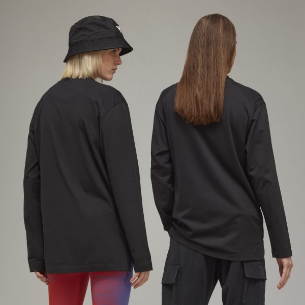 Black Y-3 Long-Sleeve Top