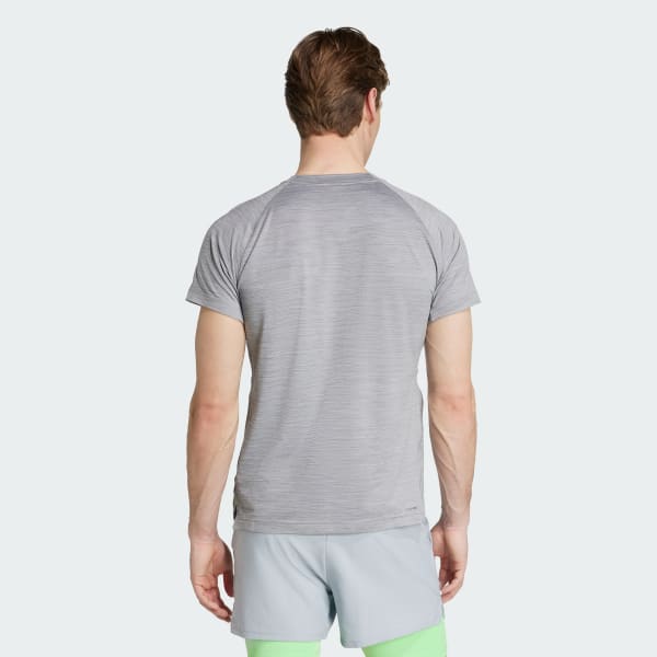 Grey Gym+ Tee