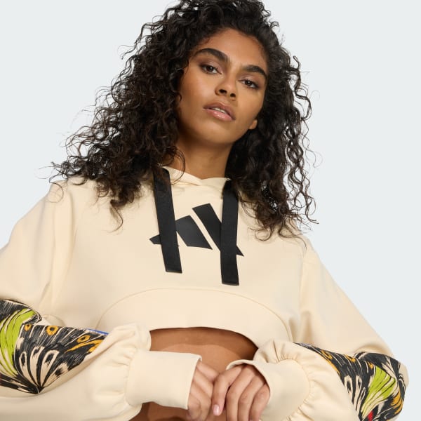 Jaqueta adidas x FARM Premium - Bege adidas | adidas Brasil