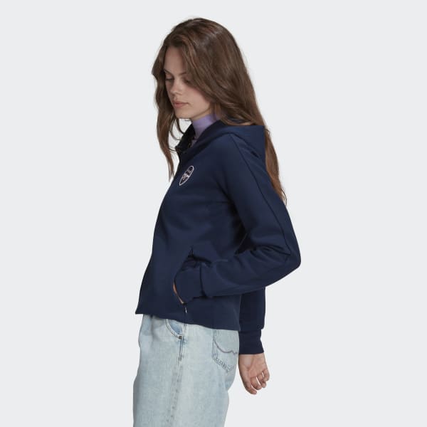 Blau FC Arsenal Anthem Jacke