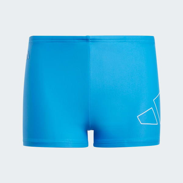 Azul Boxers de Natação Performance – Criança