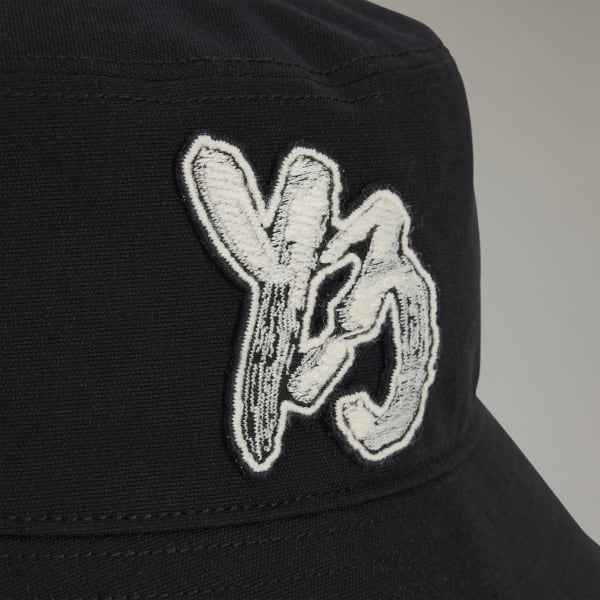 Black Y-3 BUCKET HAT