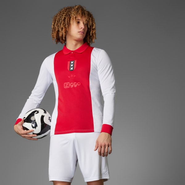 Blanc Maillot anniversaire Ajax Amsterdam