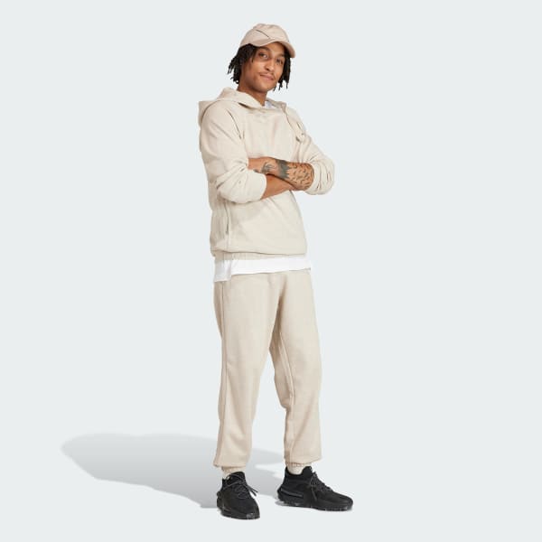 Branco Calça Moletom adidas Adventure Melange