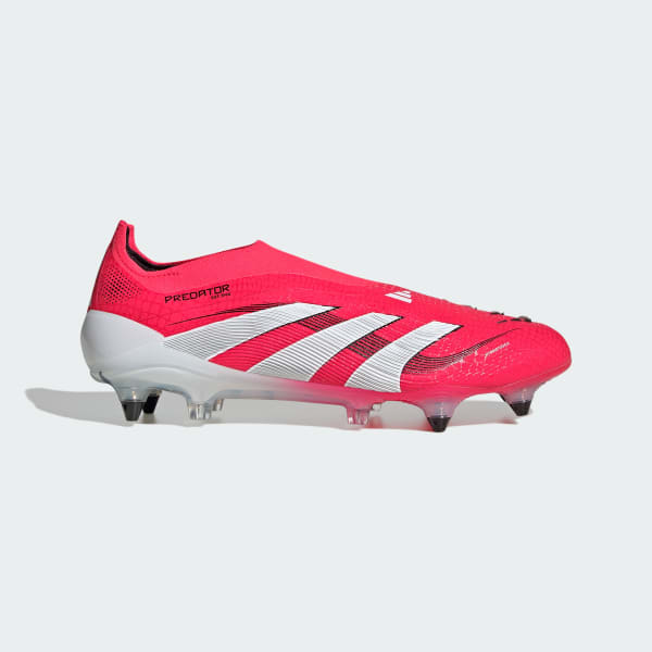 cervená Kopačky Predator Elite Laceless Soft Ground