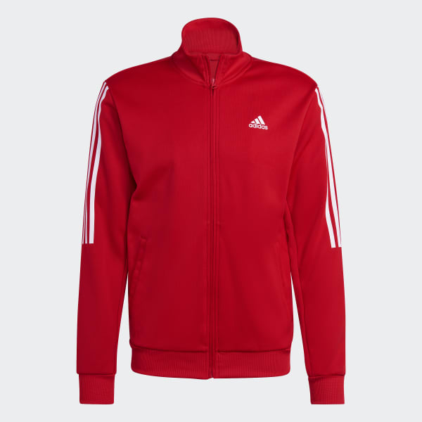 Red Tiro Suit-Up Track Top