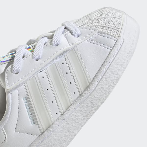 リトルホワイトです Adidas Superstar Big Kids' Shoes Cloud White-Hazy Rose-Hazy