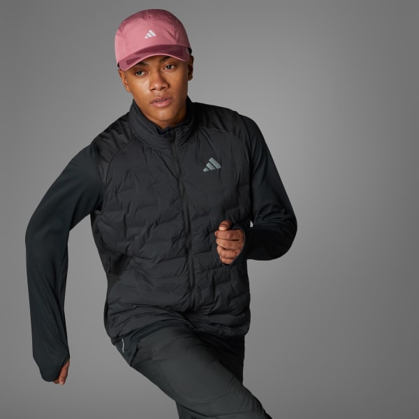 Black Adizero Running Padded Vest