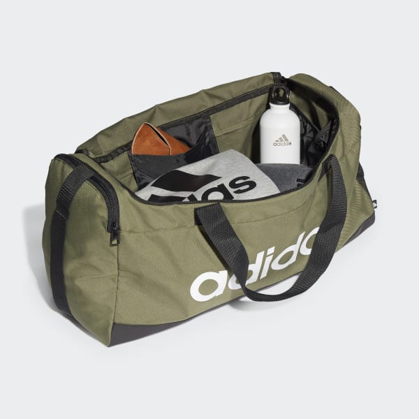 Green ESSENTIALS LOGO DUFFEL BAG MEDIUM