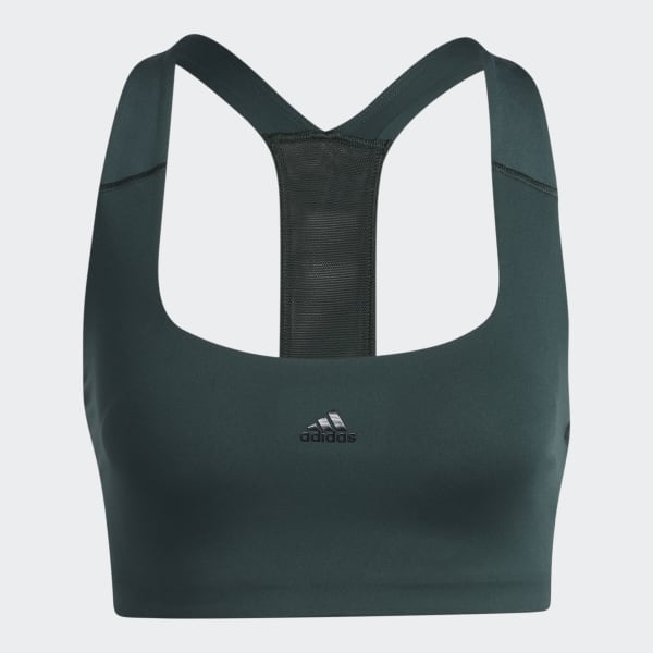 Verde Top Deportivo Powerimpact Training Soporte Medio VB885