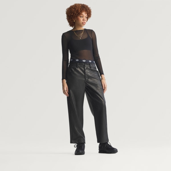 Czerń Firebird Pleather 7/8 Pant