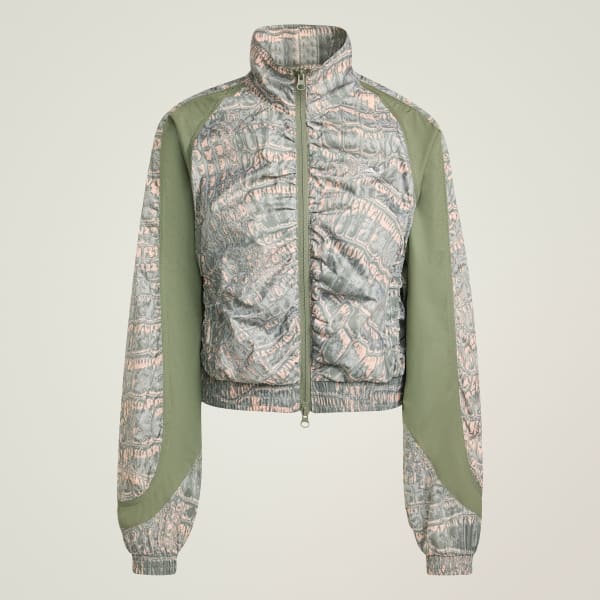 Beige Chaqueta Deportiva adidas by Stella McCartney Estampada