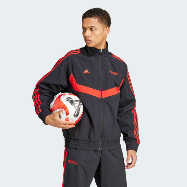 Adidas predator on sale woven jacket