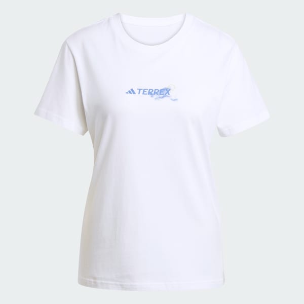 Blanco Polo Estampado Terrex