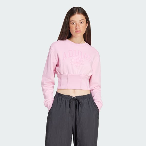 Moletom adidas originals rosa hotsell