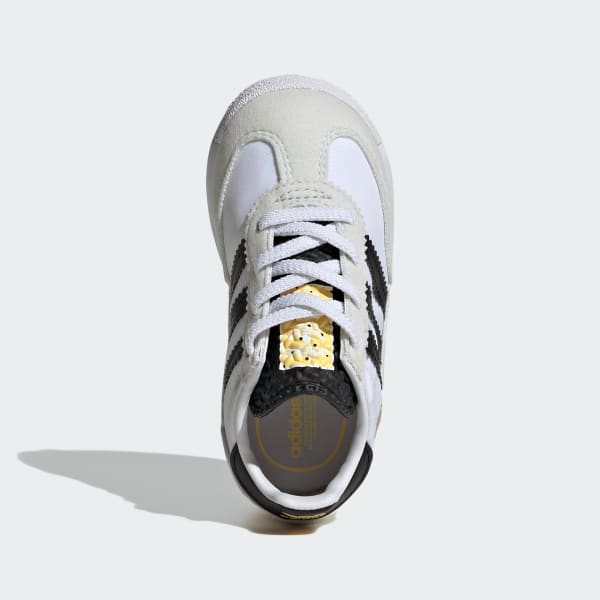 White SL 72 RS Elastic Laces Shoes Kids