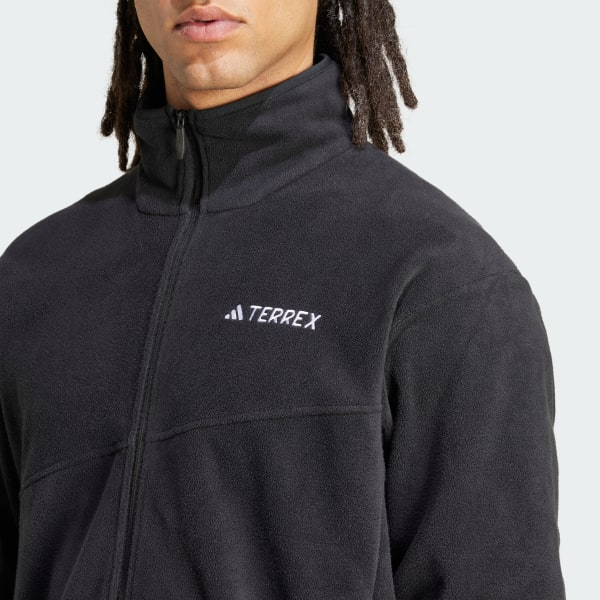 adidas Terrex Multi Full Zip Fleece Jacket Black Free Shipping with adiClub adidas US