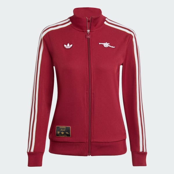 Burgundy Arsenal Terrace Icons Track Top