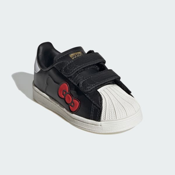 Black adidas x Hello Kitty Superstar Comfort Closure Infants Shoes