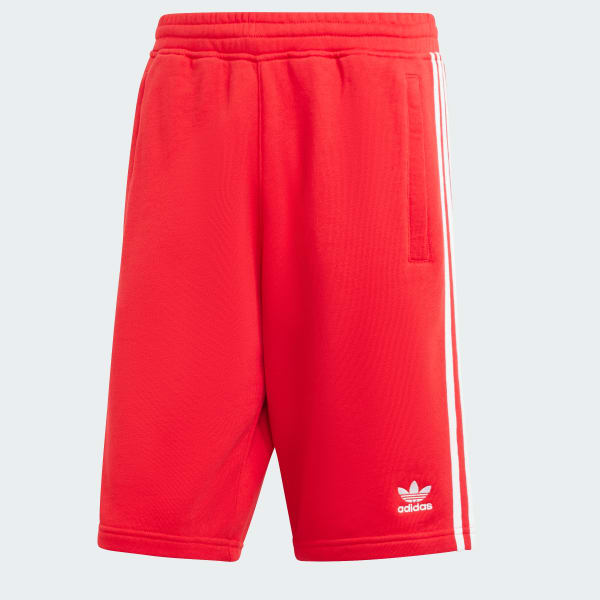 adidas Adicolor 3-Stripes Shorts - Red, Men's Lifestyle