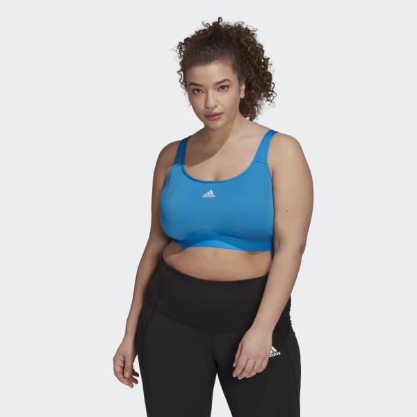 Bla adidas TLRD Move Training High-Support Bra (Plus Size) RU349