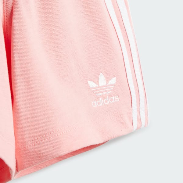adidas Shorts Tee Set Kids - Pink | adidas Singapore