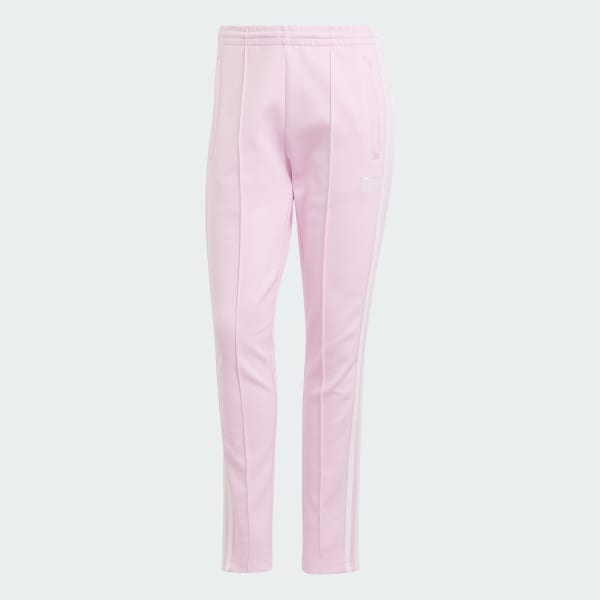 Adidas Sst Pant Girl Superstar Training Pants Jogging Pants Pink/White  [128]