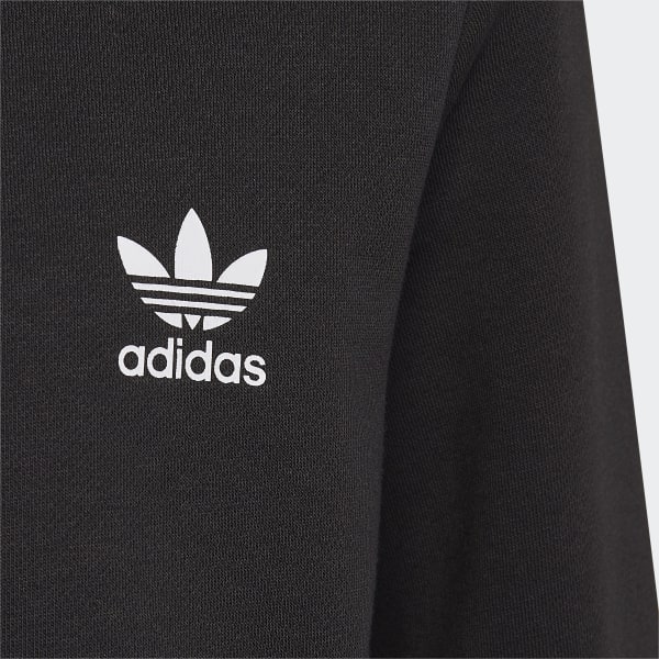 adidas Adicolor Half-Zip Sweatshirt - Black | Kids' Lifestyle | adidas US