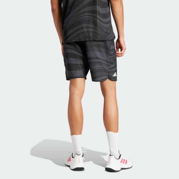 Grey Club Tennis Climacool Graphic Shorts