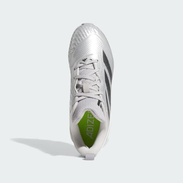 adidas Adizero Instinct MD Silver Speed Shoes Kids - Silver adidas Adizero Instinct MD Silver Speed Shoes Kids - Silver