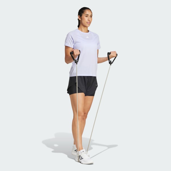 Mau-tim Áo Thun Cổ Tròn Minimal Branding Train Essentials AEROREADY