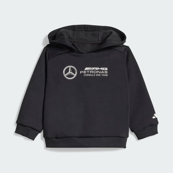 Schwarz MERCEDES - AMG PETRONAS FORMULA ONE TEAM DNA BABY LONG SLEEVE JOGGINGANZUG