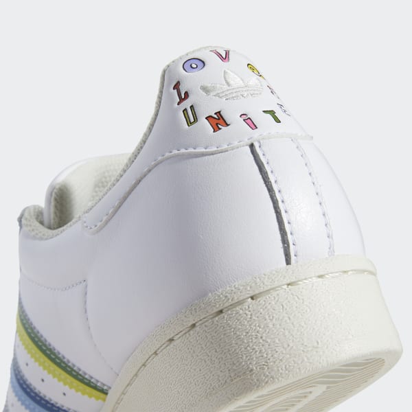 Adidas superstar pride clearance pack dames bluebird