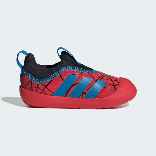 สีแดง รองเท้า adidas Marvel Spider-Man Monofit สำหรับเด็ก