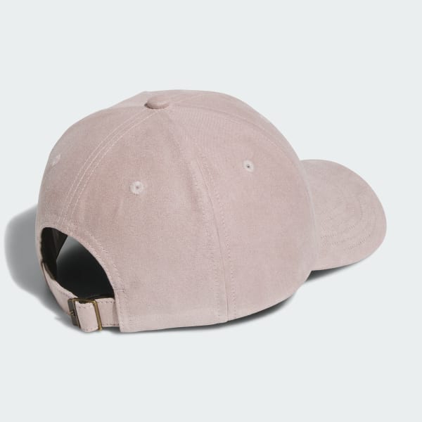 Brown Faux Suede 6-panel Hat