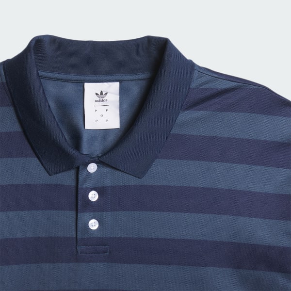 Azul Camiseta polo Pop