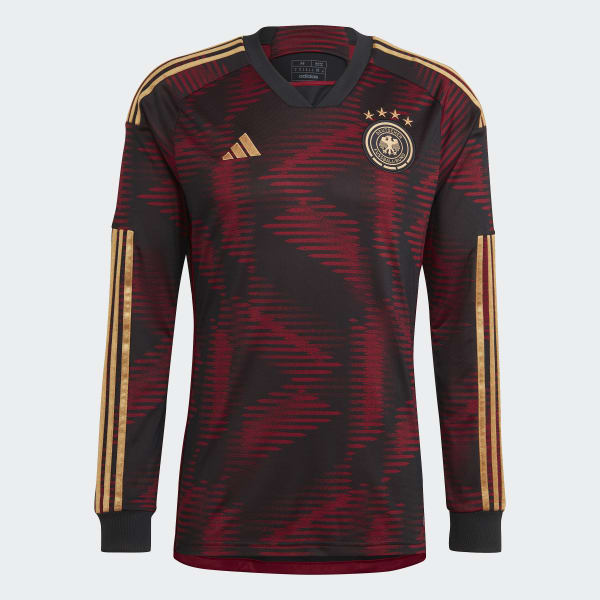Nero Maglia Away 22 Long Sleeve Germany