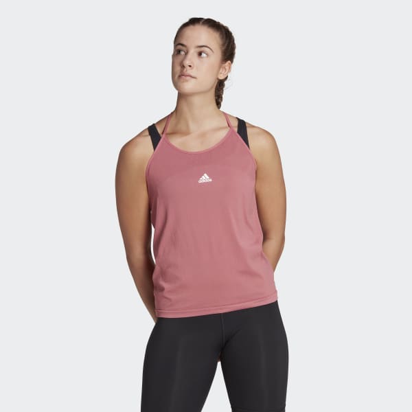 Canotta shop adidas rosa