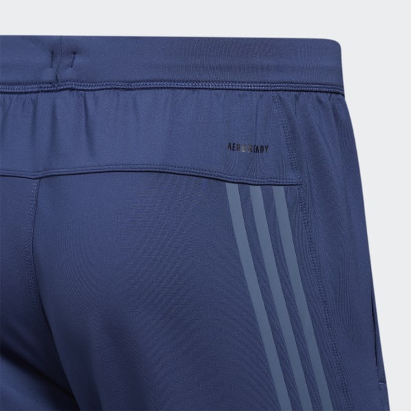 Adidas Aeroready 3 Stripes Cold Weather Knit Pants Blue Adidas Us
