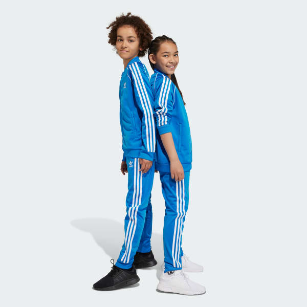 Survetement adidas sst bleu ciel best sale