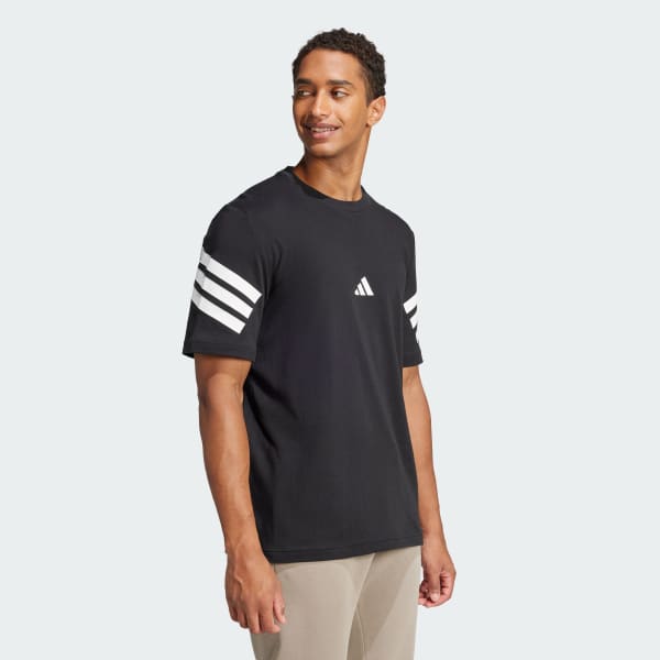 Negro Playera Future Icons 3 Franjas