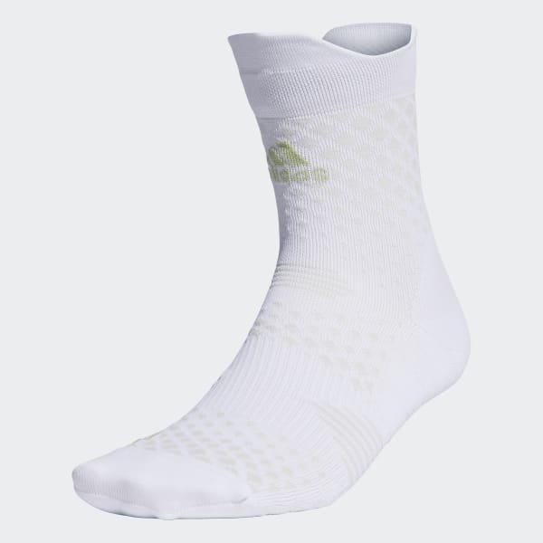 White adidas 4D Quarter Socks