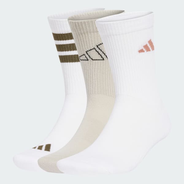 Λευκό Logo Socks 3 Pairs