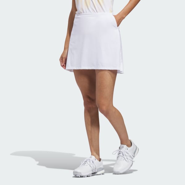 White ULTIMATE365 TOUR PLEATED SKORT