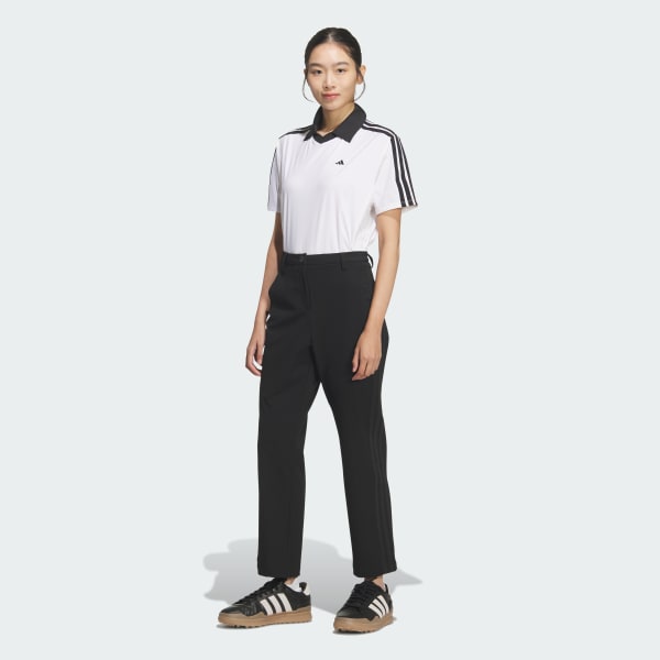 Black 3-STRIPES ANKLE PANTS