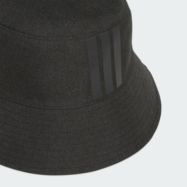 Black REVERSIBLE BUCKET HAT
