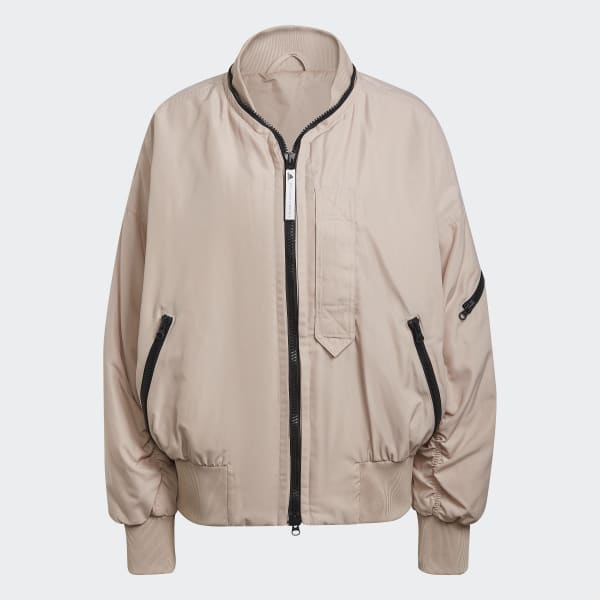 Beige Bomber adidas by Stella McCartney Woven DM142